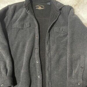 Freedom Foundry Grey Button Up A 693